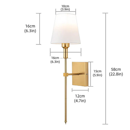 Rechargeable Wireless Wall Light Set pack of 2