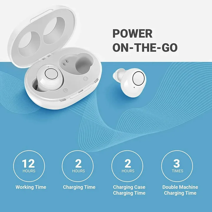 Bluetooth Hearing Aids with App Control