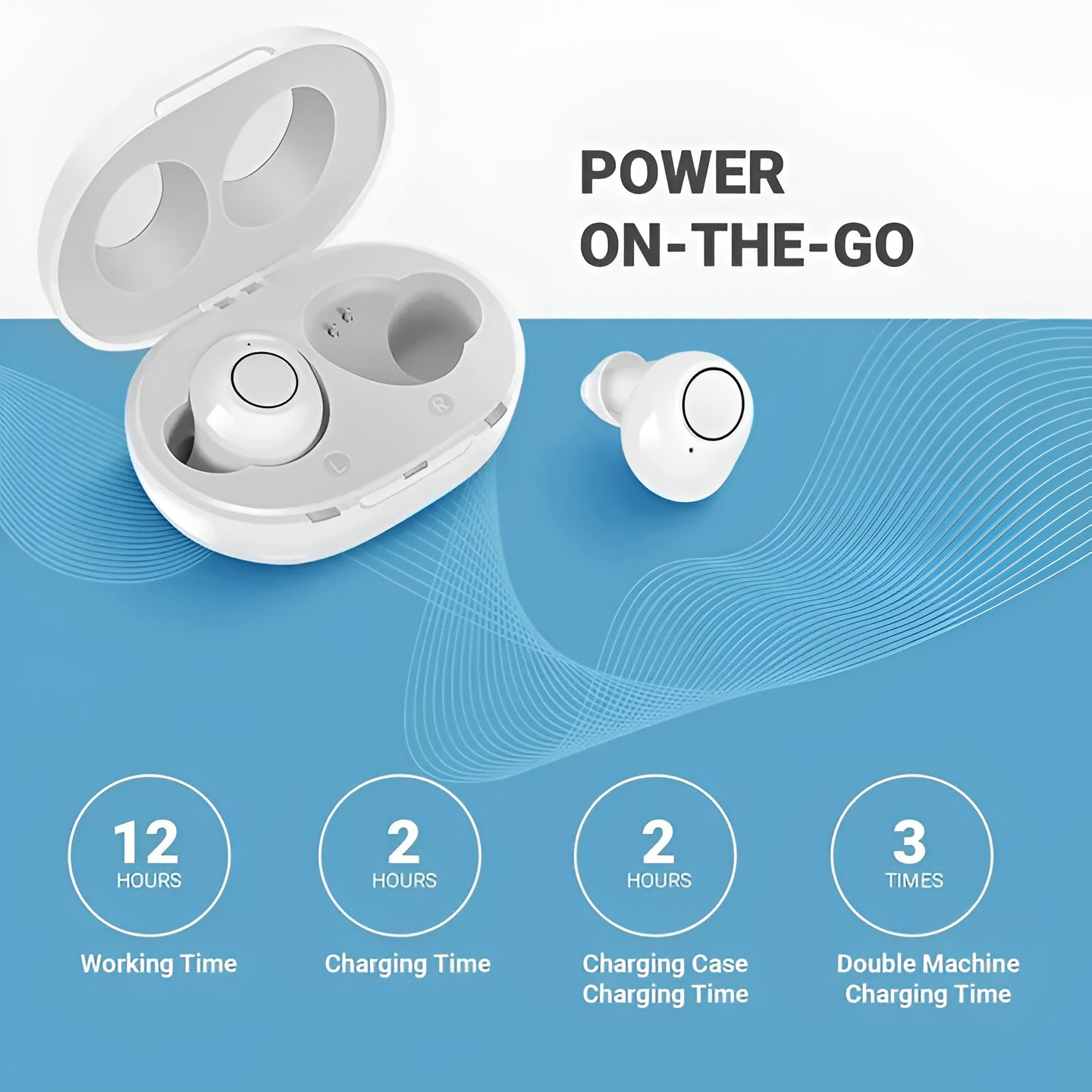 Bluetooth Hearing Aids with App Control