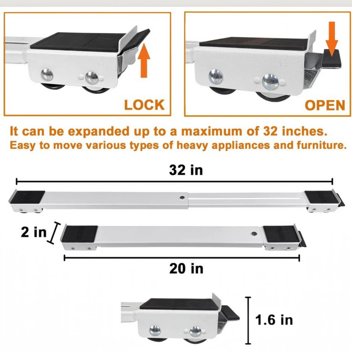 Heavy Duty Appliance Rollers