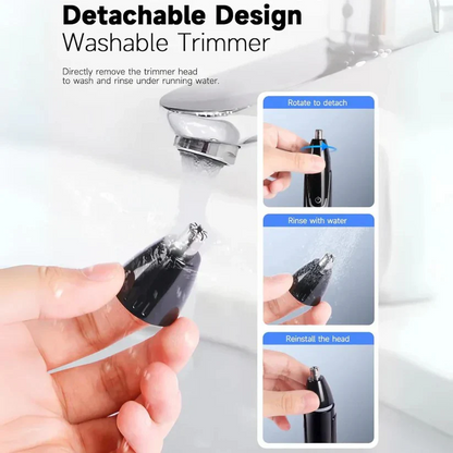 Rechargeable Nose and Ear Hair Trimmer