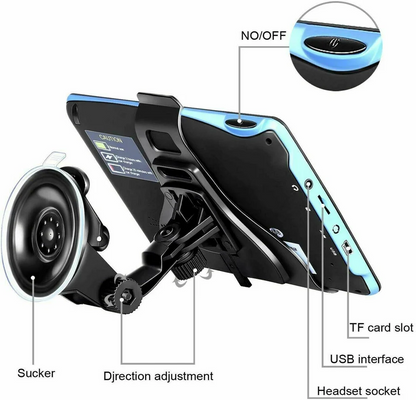 7 Inch GPS Navigation System for Car and Truck