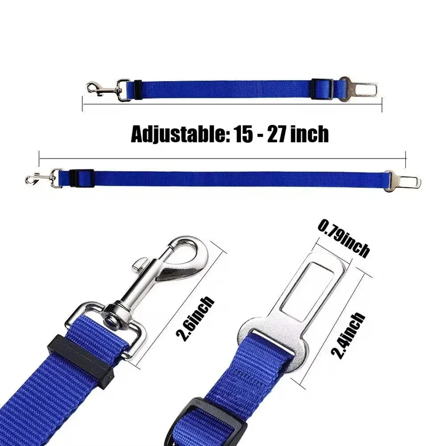 Adjustable Dog Seat Belt