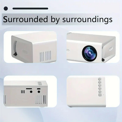 HD 720p  Fast Focus  Portable Projector