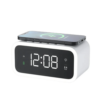 2 in 1 Alarm Clock Multitime Digital Display