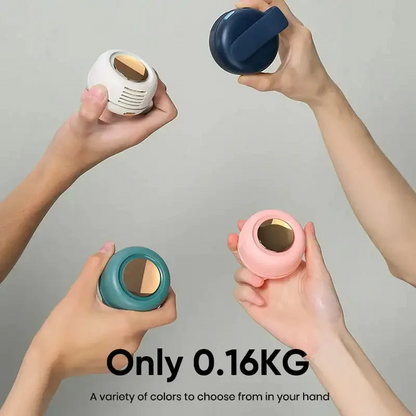 Portable Waist Fan Clip with Bladeless Handheld Design