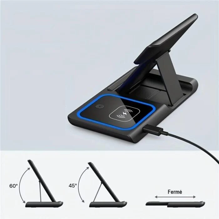 3 in 1 Wireless Induction Charger for IPhone