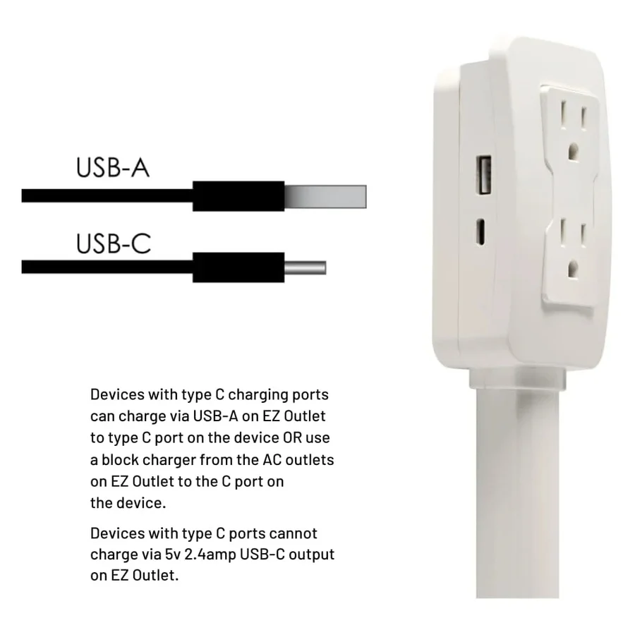 Multi Port Electrical Outlet Extender