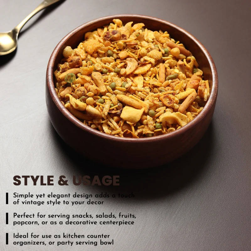 Wood Bowl for Food