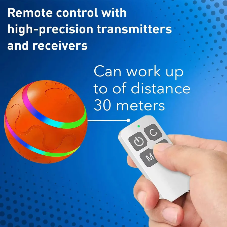 Interactive Dog and Cat Ball Toy