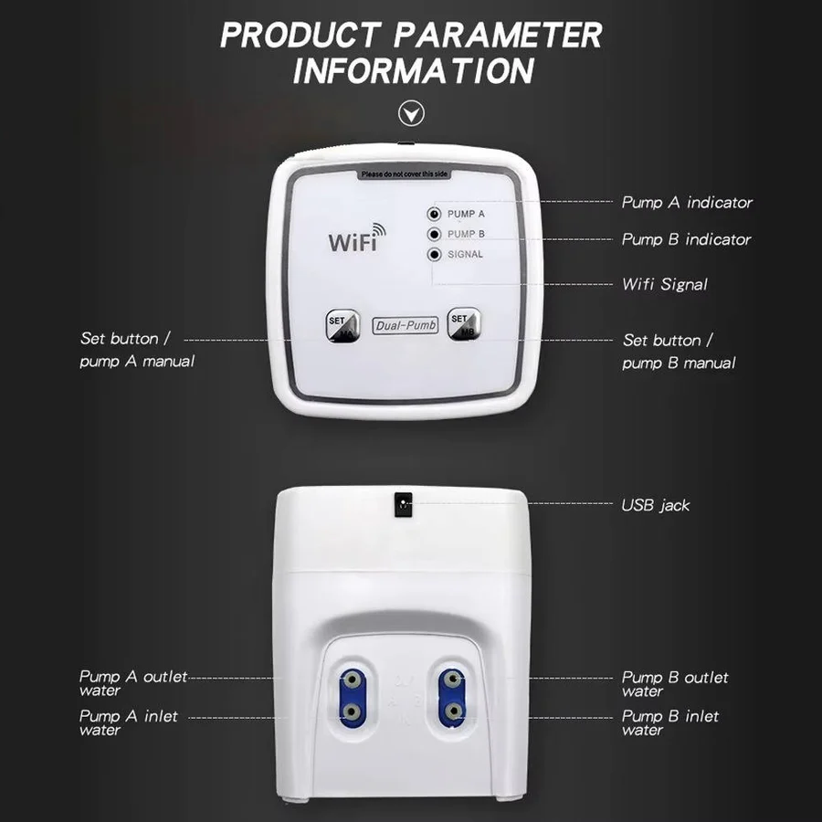 WiFi Smart Automatic Waterer for Plants Up to 20 Pots