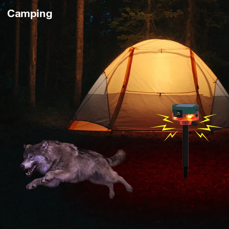 360 Degree Solar Repeller for Pigeon, Bird, Wild Boar, Rabbit and Deer