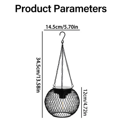 Outdoor Solar Hanging Lantern