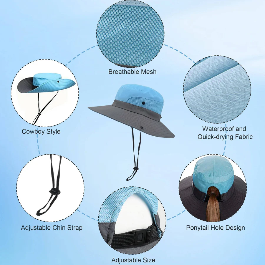 UV Protection Foldable Sun Hat