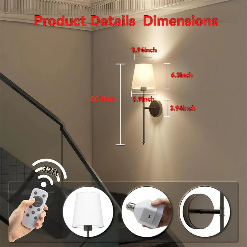 Wireless Wall Lights