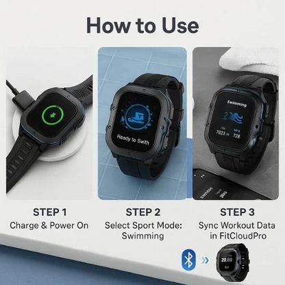 Waterproof Sports Watch