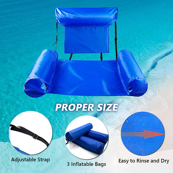 Swimming Chair with Backrest for Maximum Comfort