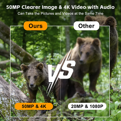 Solar Powered Night Vision Trail Camera