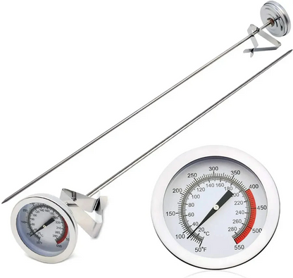Stainless Steel Deep Fry Thermometer with Long Probe