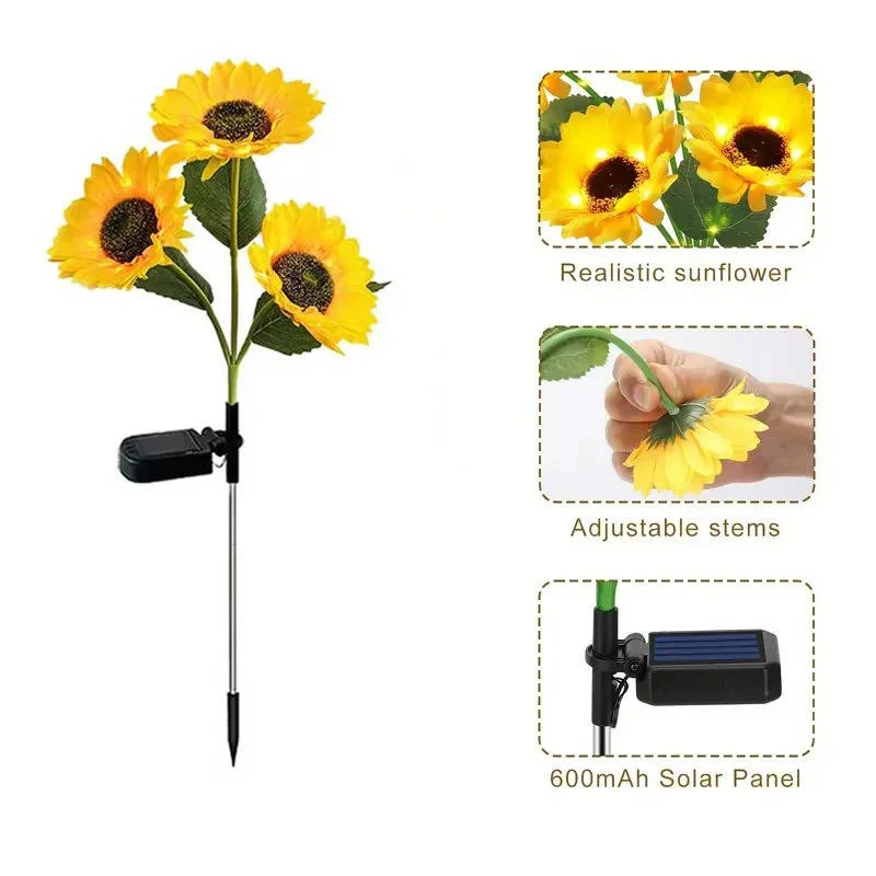 Outdoor Solar Simulation Sunflower Light