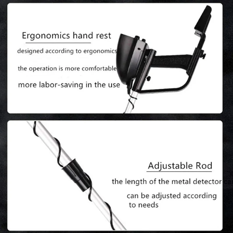 Underground Metal Detector with Search Coil