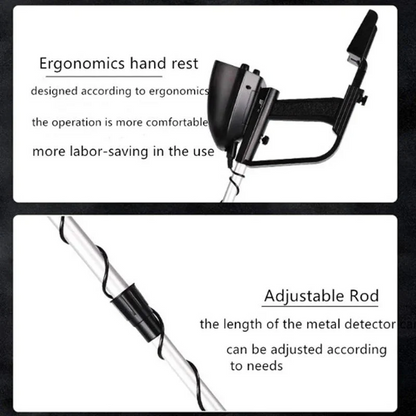 Underground Metal Detector with Search Coil