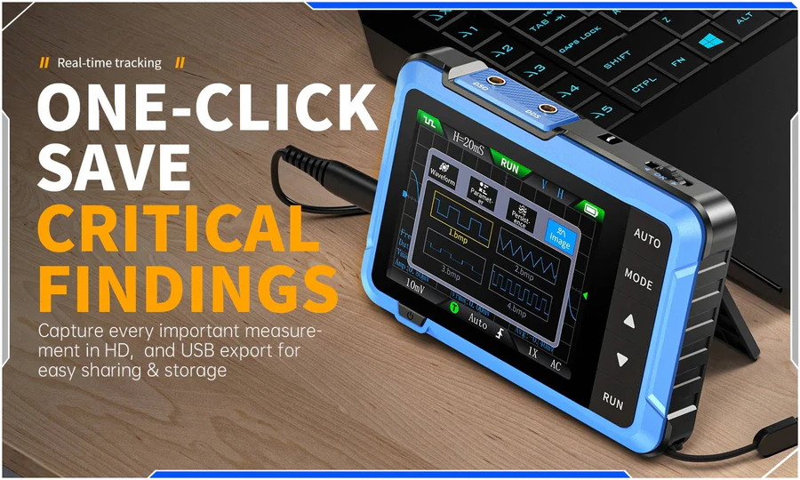 Portable Digital Oscilloscope for Circuits