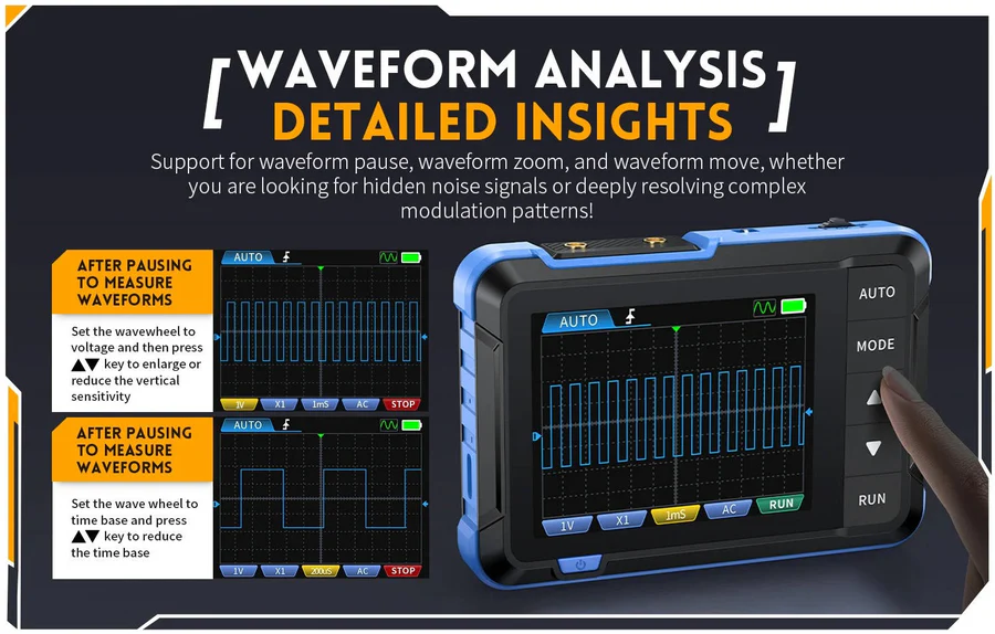 Portable Digital Oscilloscope for Circuits