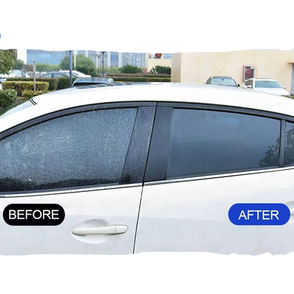 Windshield Water Repellent with Hydrophobic Glass Coating