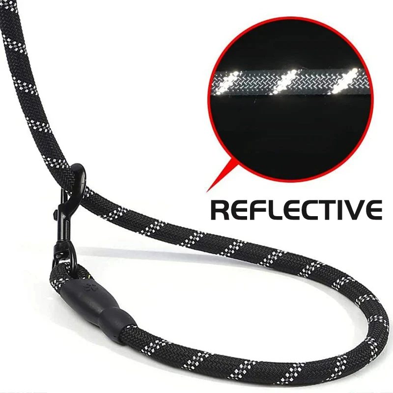 Reflective Dog Leash with Comfortable Padded Handle