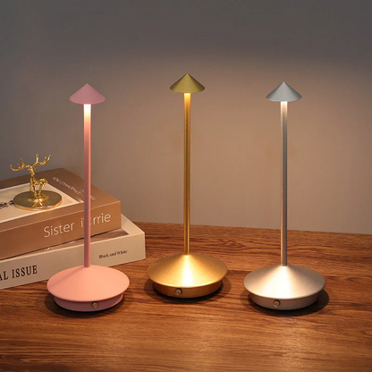 LumiGlow Wireless LED Table Lamp Sleek & Modern Design