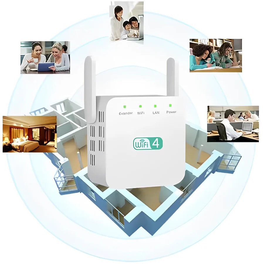 Powerful Long Range WiFi Repeater