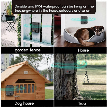 Portable Ultrasonic Barking Deterrent for Dogs