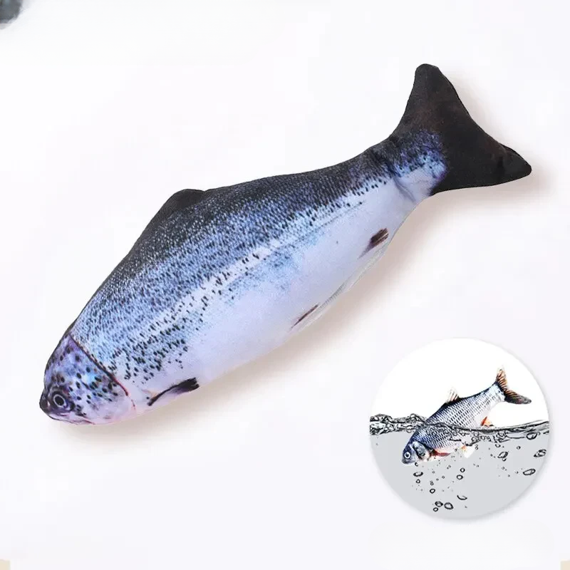 USB Charging Interactive Cat Toy Fish