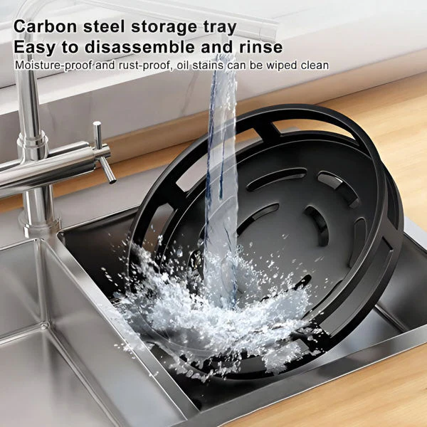 3 Tier Swivel Metal Organizer