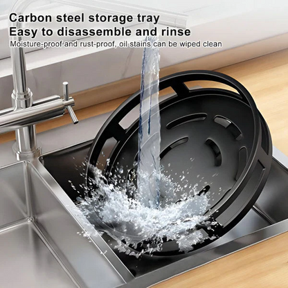 3 Tier Swivel Metal Organizer