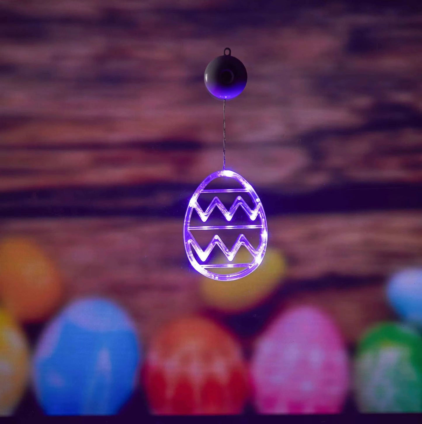 LED Light Up Easter Eggs String Lights, Colorful Decorative Easter Egg Lights for Home Party Decor