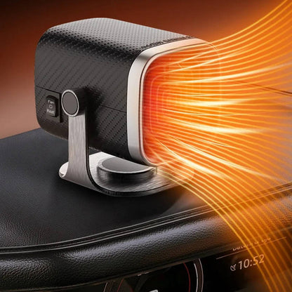 12V/24 Portable Car Heater & Defroster 120W/150W Fast Heating Ceramic Fan for Windshield Defogging