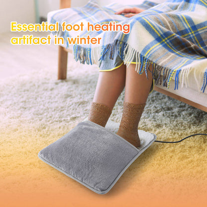 Electric Heated Foot Warmer, Soft Foot Heating Pad for Cozy Warmth at Home