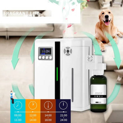 Wall Mounted Smart Bluetooth Aroma Diffuser for Home hotel Lobby & Spa