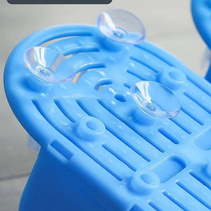 Glide Scrubber Massager Slipper, Shower Foot Brush & Dead Skin Remover