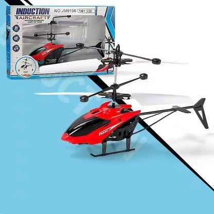 Beginner RC Helicopter with Hand Sensor Flight, Remote Control and Flexible Blades for Ages 6-12