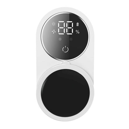 UV Toothbrush Sterilizer & Holder, Wall Mount Automatic Induction Sanitizer, Touchless Bathroom Organizer for Electric & Manual Brushes