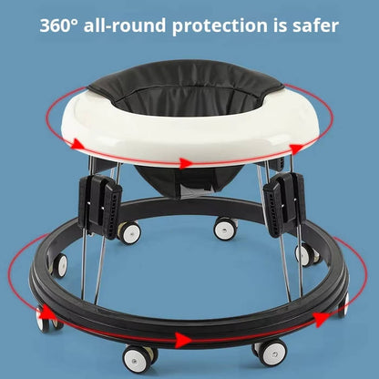 Anti Rollover Baby Walker