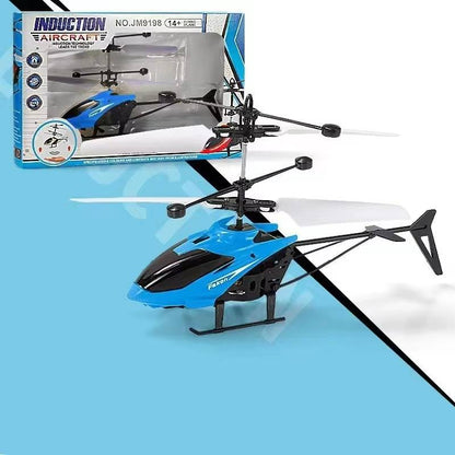 Beginner RC Helicopter with Hand Sensor Flight, Remote Control and Flexible Blades for Ages 6-12