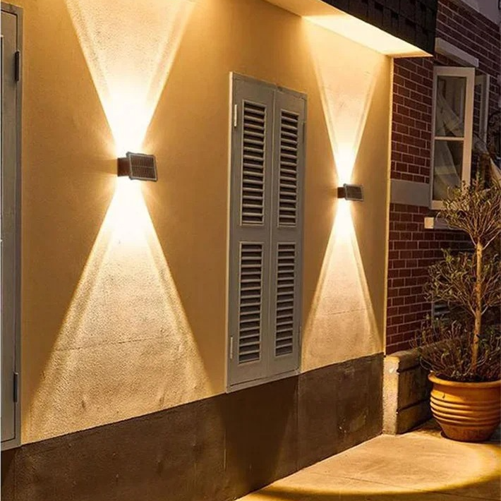 Outdoor Solar Wall Lighting Waterproof with Sensor