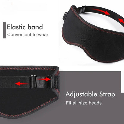 Heated Eye Mask for Dry Eyes & Dark Circles, 3 Heat Levels Hot Compress for Sleep and Massage
