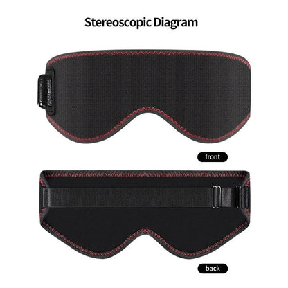 Heated Eye Mask for Dry Eyes & Dark Circles, 3 Heat Levels Hot Compress for Sleep and Massage