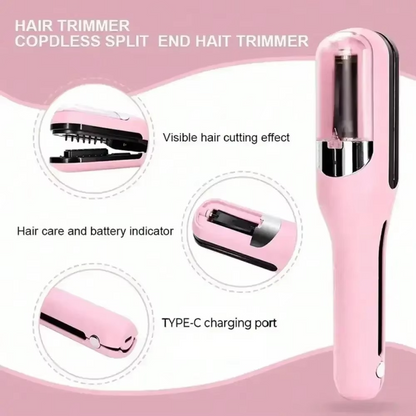 Split End Trimmer and Cutter for Damaged Splitting Broken Brittle