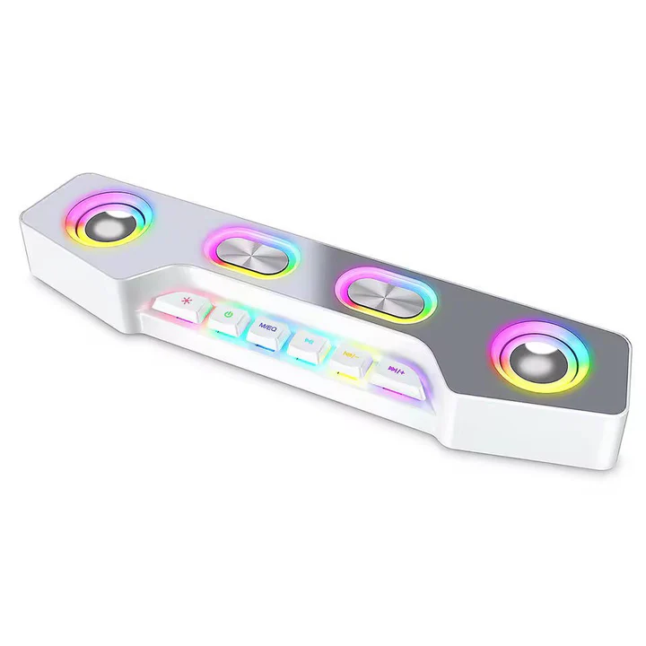 Bluetooth Desktop Speaker with RGB Effects